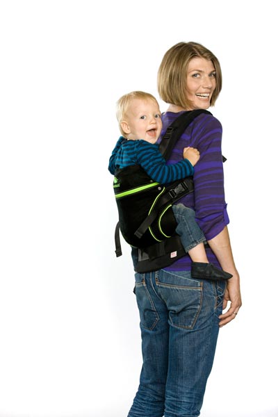 Manduca Baby Carrier *Black Line Screaming Green *