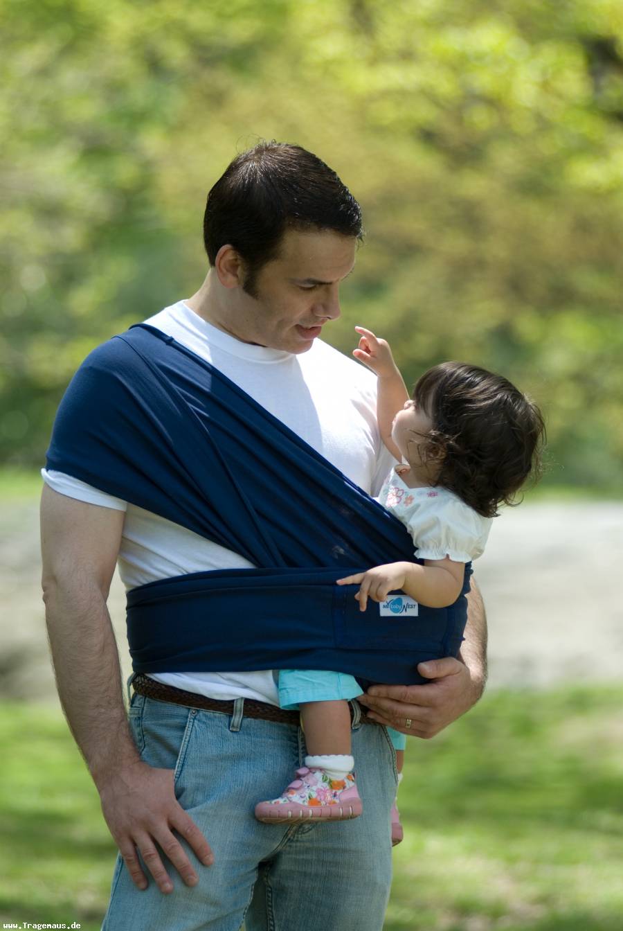 myBabyNest - Navy *L/XL* (Demomodell)